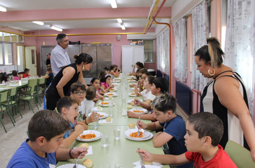  La Junta garantiza el servicio de comedor escolar en Porzuna 15 días antes de lo habitual