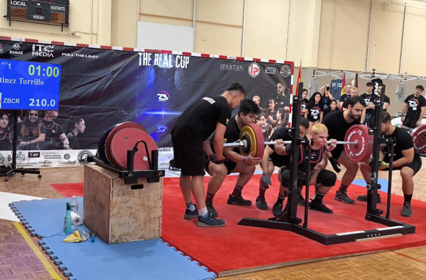  El I Campeonato Regional de Powerlifting en Ciudad Real reúne a más de 400 personas