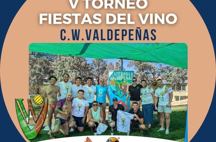  Gran ambiente y competitividad en el V Torneo Fiestas del vino de waterpolo en Valdepeñas