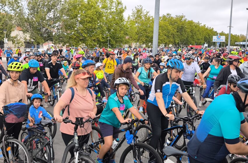  Ciudad Real se rinde al Día de la Bicicleta con cerca de 2.500 ciclistas