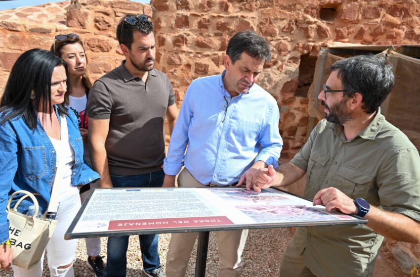  Presidente de la Diputación de Ciudad Real insta a la Junta a apoyar talleres de empleo en el Castillo de la Estrella de Montiel