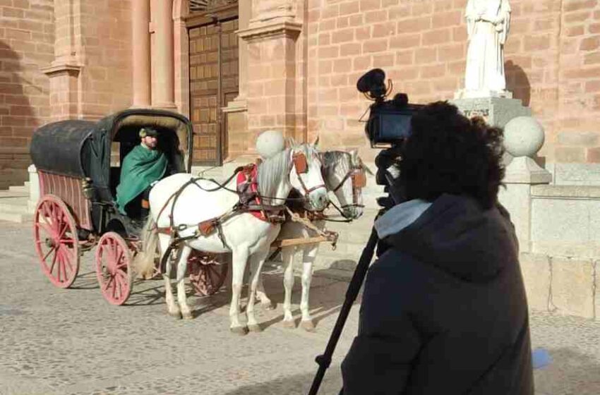  Villanueva de los Infantes acoge el rodaje del cortometraje ‘Cervantes enamorado’
