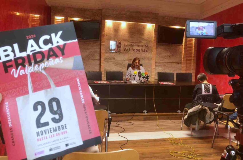  Más de 70 establecimientos de Valdepeñas se suman este viernes al ‘Black Friday’