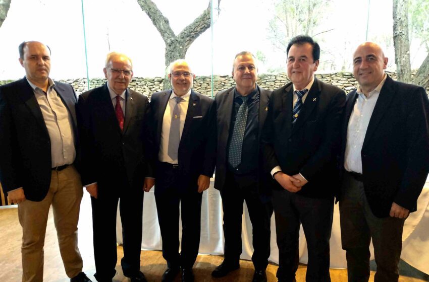  Presencia valdepeñera en la despedida por jubilación del Inspector Jefe de Policía, Tomás Astilleros Clemente