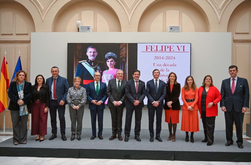  El presidente de la Diputación elogia el papel del Rey en la proyección internacional de España y su compromiso con los ciudadanos