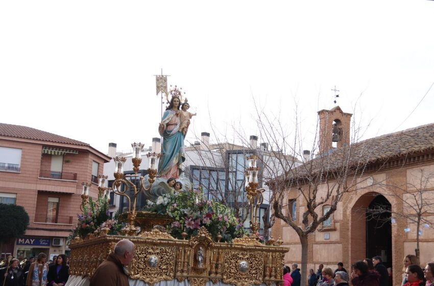  La procesión de la Virgen de la Paz culmina las fiestas 2025 en Manzanares
