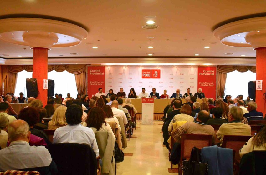  Caballero “con ánimo, fuerza y compromiso” para seguir liderando el PSOE provincial de Ciudad Real