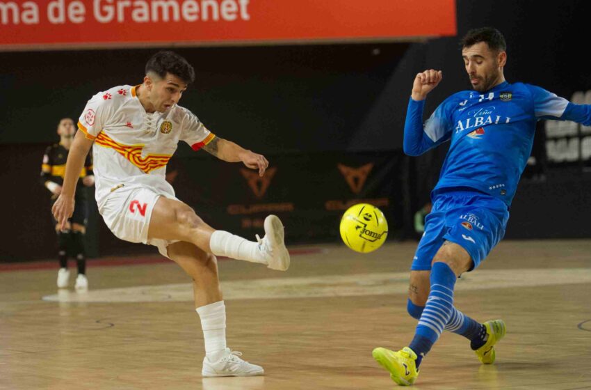  Derrota del Viña Albali Valdepeñas a domicilio ante Industrias Santa Coloma (3-2)