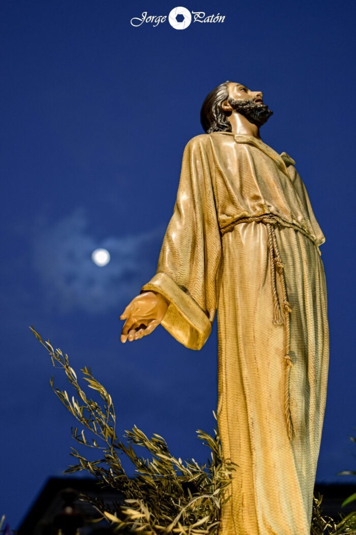  La imagen de Jesús Orando destaca en el cartel de Semana Santa de Valdepeñas