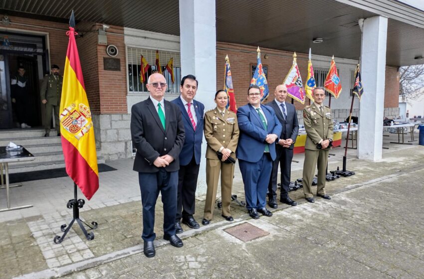  Participación de la Cofradía de Jesús caído en los actos del aniversario del Batallón General en la Base Militar de “El Goloso”