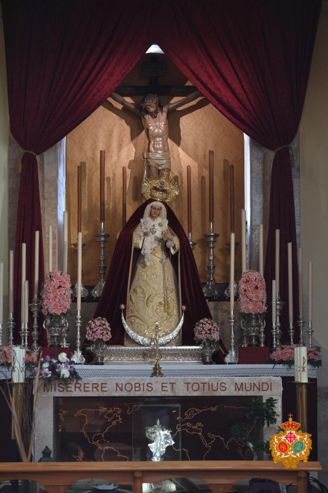  Inicio de los Cultos a María Stma. de la Palma, Reina de los Mártires. Del lunes 24 al domingo, 30 de marzo.