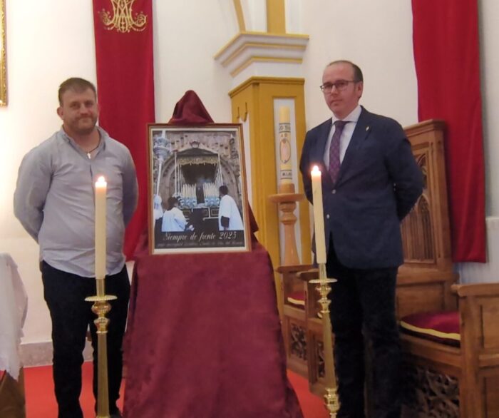  Los Costaleros Madre de Dios del Rosario presentan su cartel de la Semana Santa