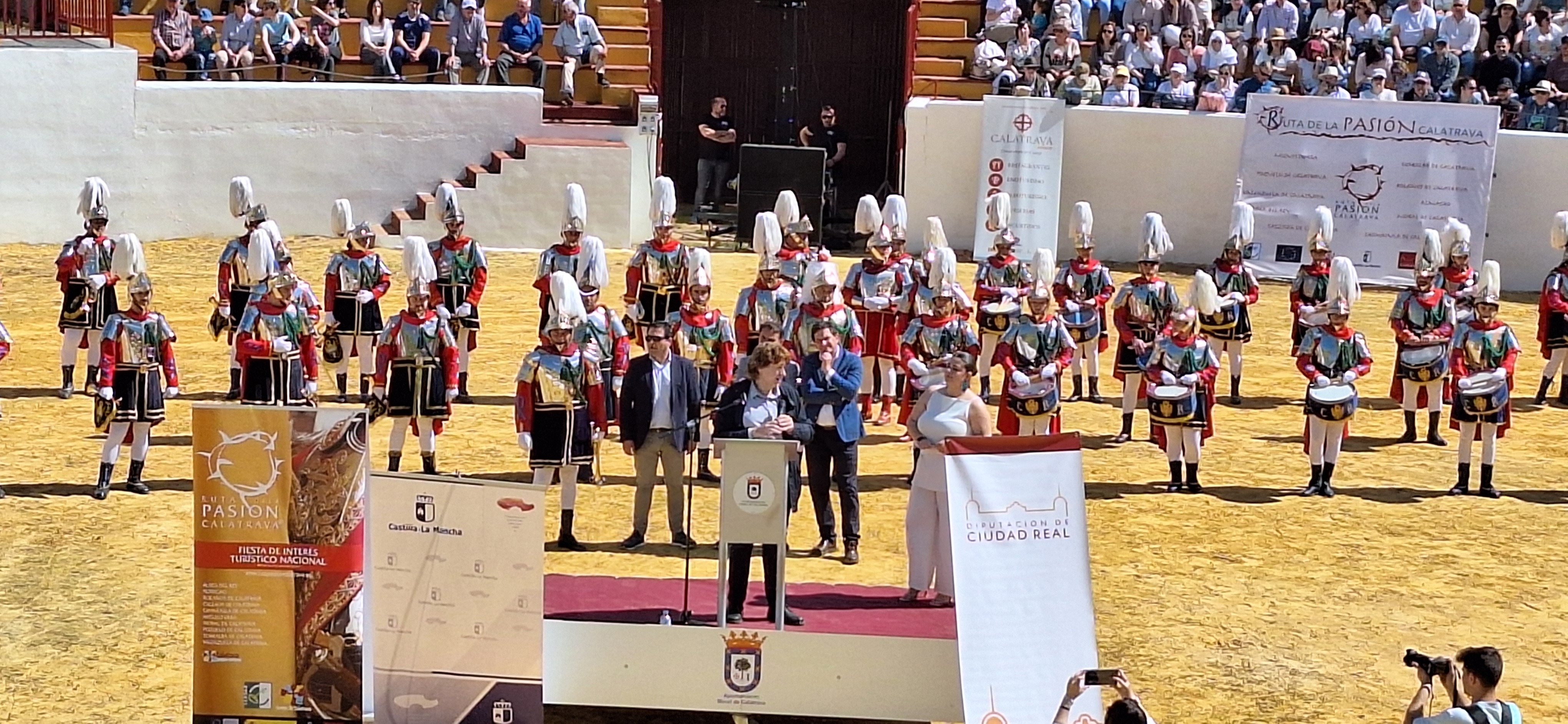  El Gobierno regional respalda a nivel institucional y económico la II Concentración nacional de centurias romanas celebrada en Moral de Calatrava