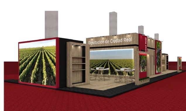  La Diputación de Ciudad Real muestra en su stand de FENAVIN el total apoyo al sector vitivinícola de la provincia