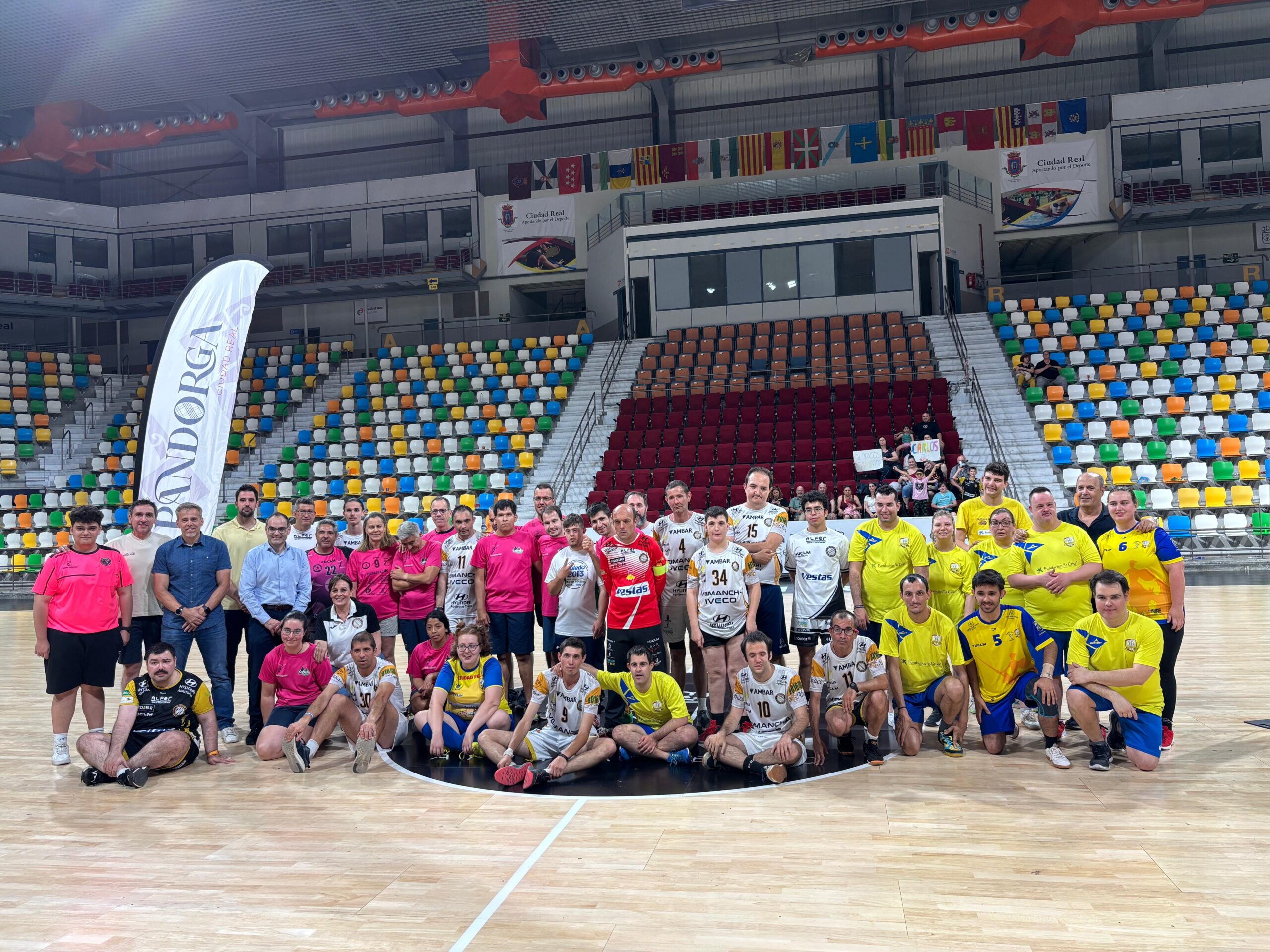  El Club Balonmano Alarcos organiza un triangular de equipos inclusivos en el Quijote Arena.