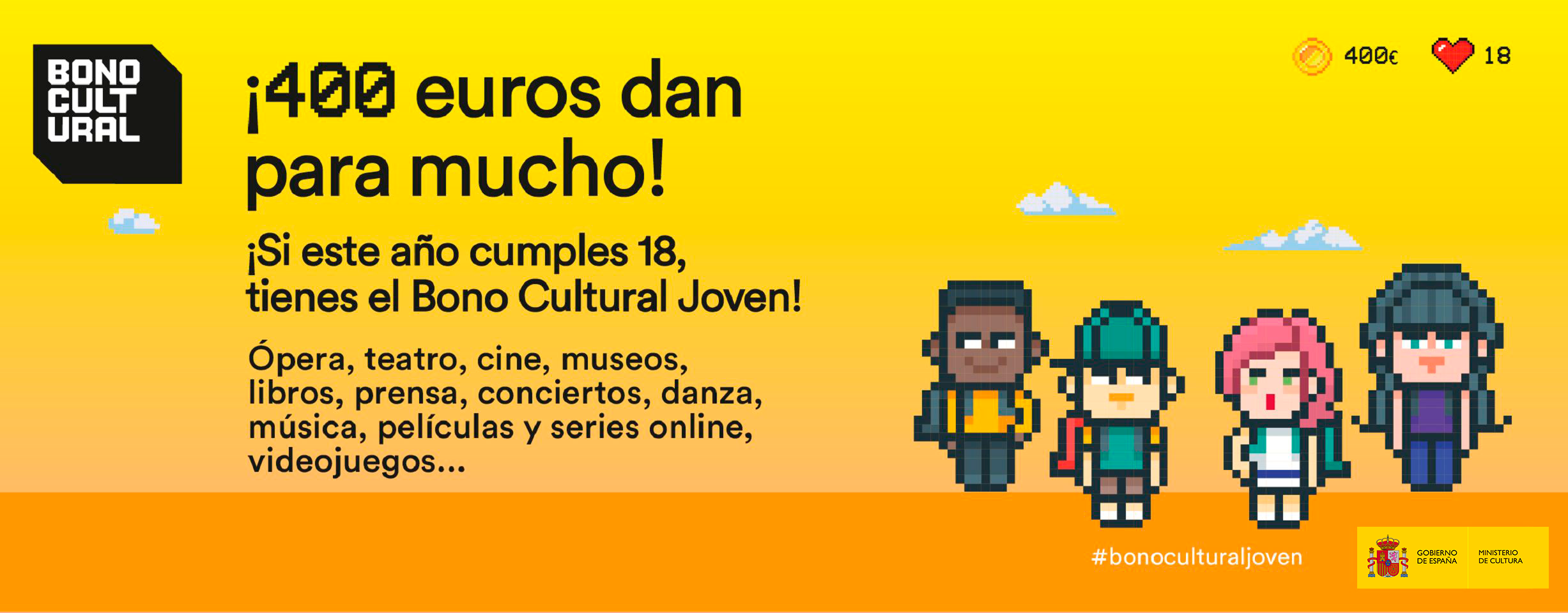  Más de 23.900 jóvenes de Castilla-La Mancha nacidos en 2007 pueden solicitar el Bono Cultural Joven 2025 a partir de hoy