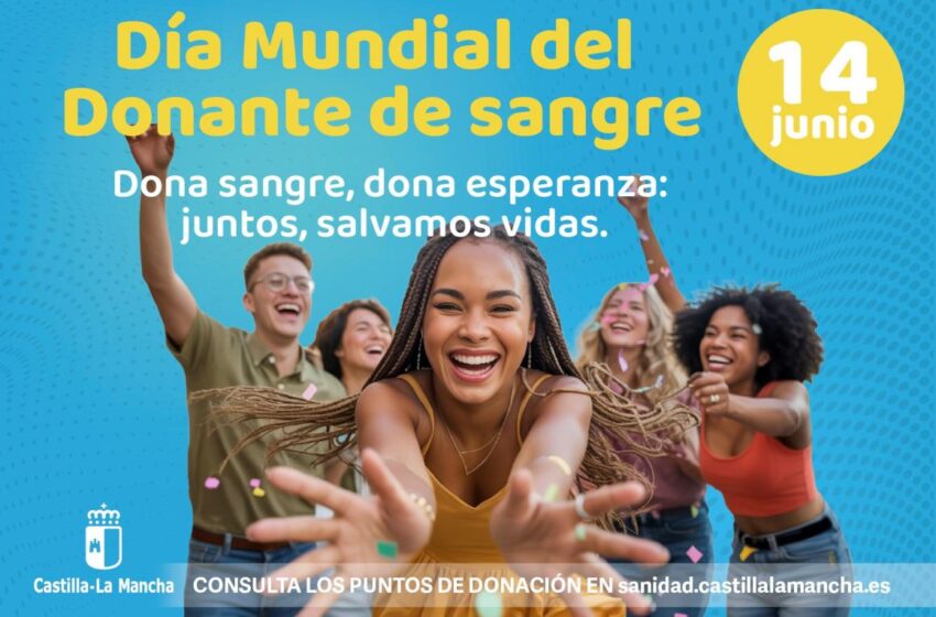  Castilla-La Mancha supera la media nacional en donación de sangre y registra en los cinco primeros meses del año 35.111 donaciones
