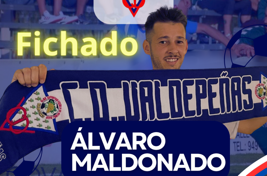  Álvaro Maldonado se une al Carretero Maquinaria Agrícola C.D. Valdepeñas como primer fichaje.