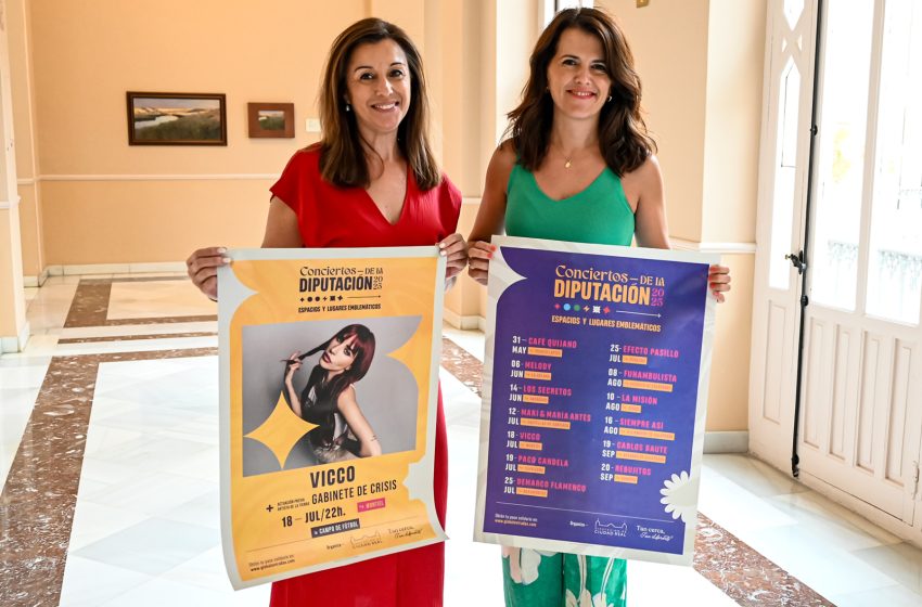  Los conciertos de la Diputación de Ciudad Real llegarán a Montiel el próximo viernes 18 de julio con “Vicco”