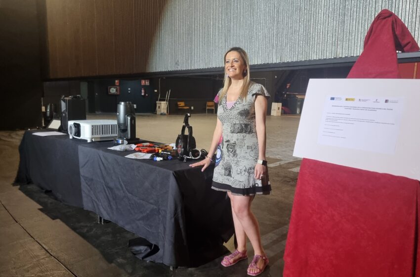  El Teatro Auditorio de Valdepeñas se moderniza con una inversión superior a 100.000 euros