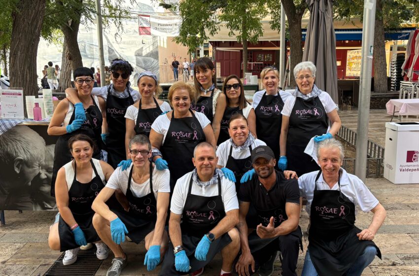  Rosae participa en las Fiestas de la Vendimia y el Vino con su montado solidario