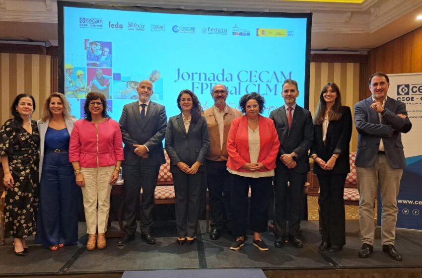  Más del 80 por ciento del alumnado de FP de Castilla-La Mancha consigue trabajo en sectores estratégicos para la Comunidad Autónoma  