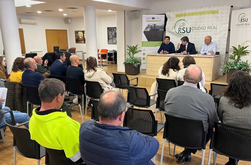  El Consorcio RSU de Ciudad Real se reúne con 80 municipios para explicar la recogida selectiva de biorresiduos