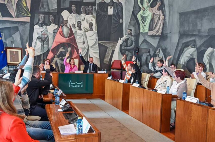  La Diputación reafirma su compromiso con la inclusión dando voz a las personas con discapacidad en el salón de Plenos del Palacio Provincial