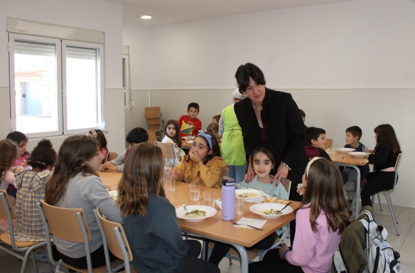  La Junta de Comunidades garantiza comedores escolares en todos los colegios de Pedro Muñoz