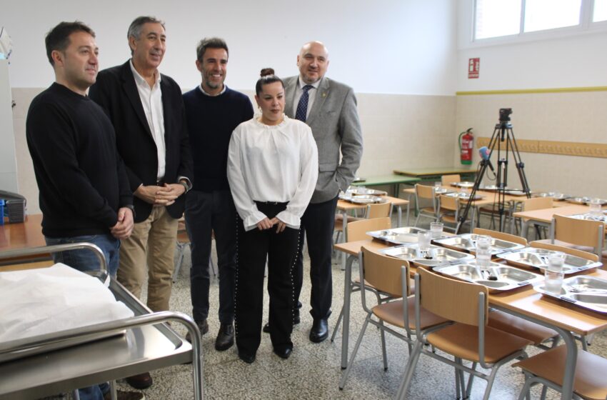  El Gobierno de García-Page inaugura un nuevo comedor escolar en Puertollano