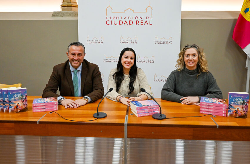  La Diputación ayuda a la joven escritora malagonera Noelia Alegre para que pueda presentar “Efectos colaterales” en ferias y encuentros literarios