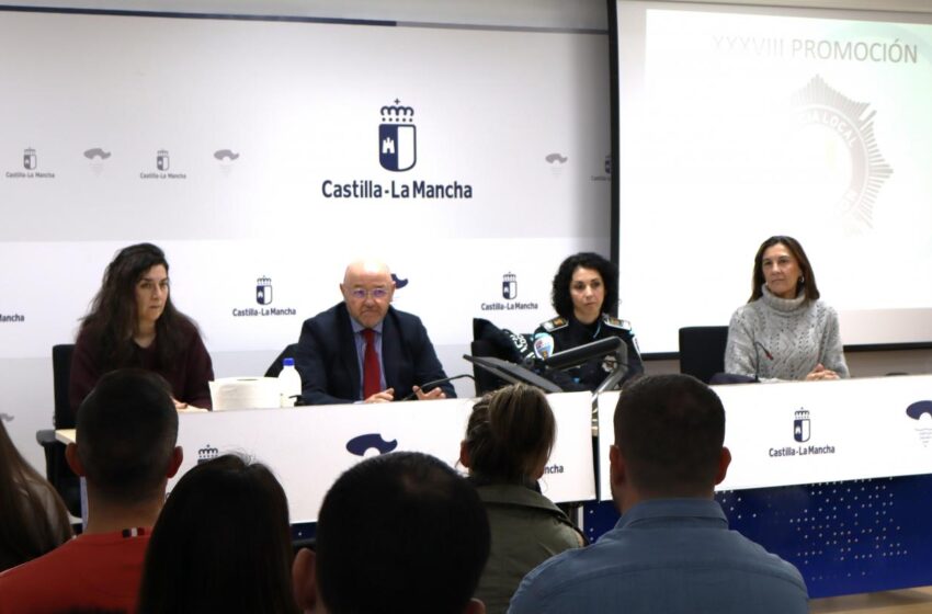  Un total de 129 alumnos dan comienzo al XXXVIII curso de formación inicial para policías locales en Castilla-La Mancha