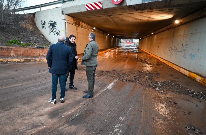  Valverde visita Malagón para evaluar los daños del temporal en infraestructuras municipales