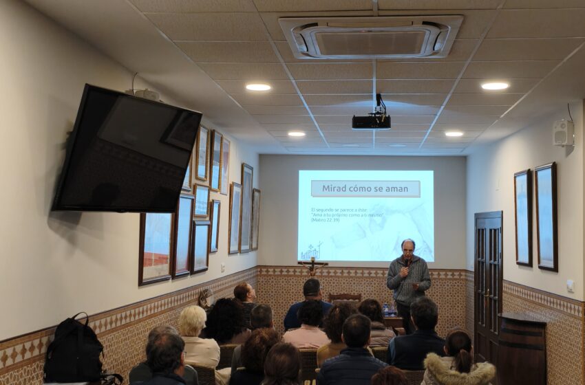  Celebrada la 3ª charla del XXI Ciclo de Formación Cofrade: Los Jueves de la Misericordia.