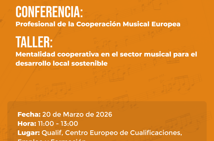  Ciudad Real acoge una jornada sobre cooperación musical europea y desarrollo local sostenible en el marco de Music4Coop