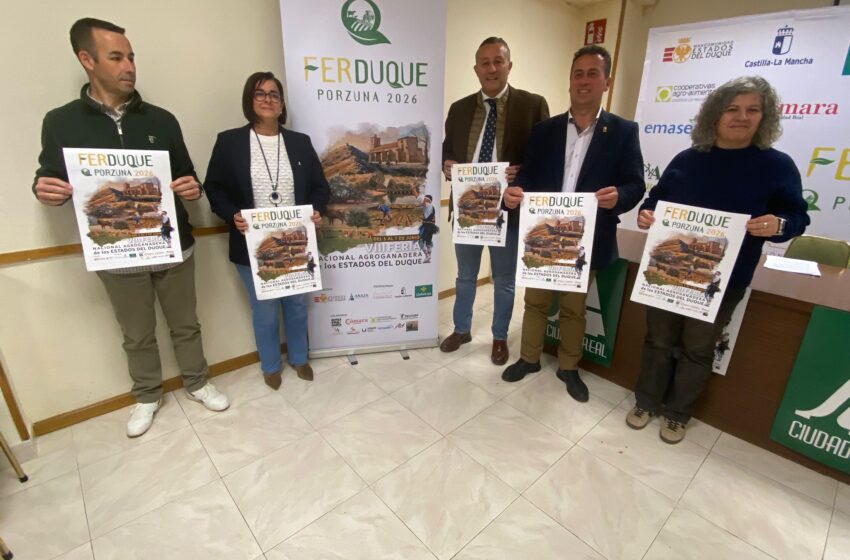  FERDUQUE 2026 presenta su imagen y calienta motores para una nueva edición en Porzuna