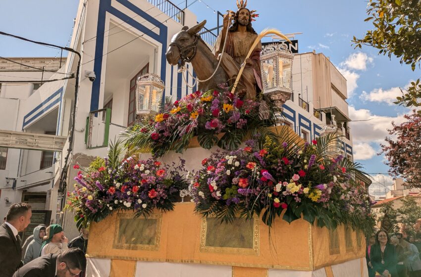  Tradición y fe se unen en la Procesión del Borriquillo en Valdepeñas