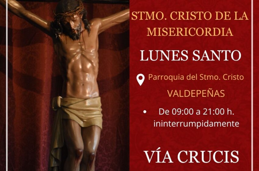  Besapies y Vía Crucis Penitencial del Stmo. Cristo de la Misericordia el Lunes Santo