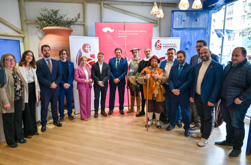  Valverde distingue en Madrid el Destino Campo de Montiel como herramienta para fomentar una conciencia de identidad colectiva donde se cimenta el crecimiento, el desarrollo y las oportunidades