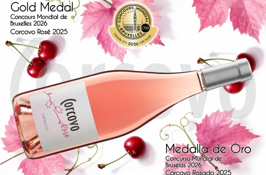  Medalla de Oro para CORCOVO ROSADO en el prestigioso Concurso Mundial de Bruselas