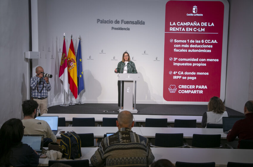  Castilla-La Mancha lanza 27 deducciones fiscales en la Campaña de la Renta 2025