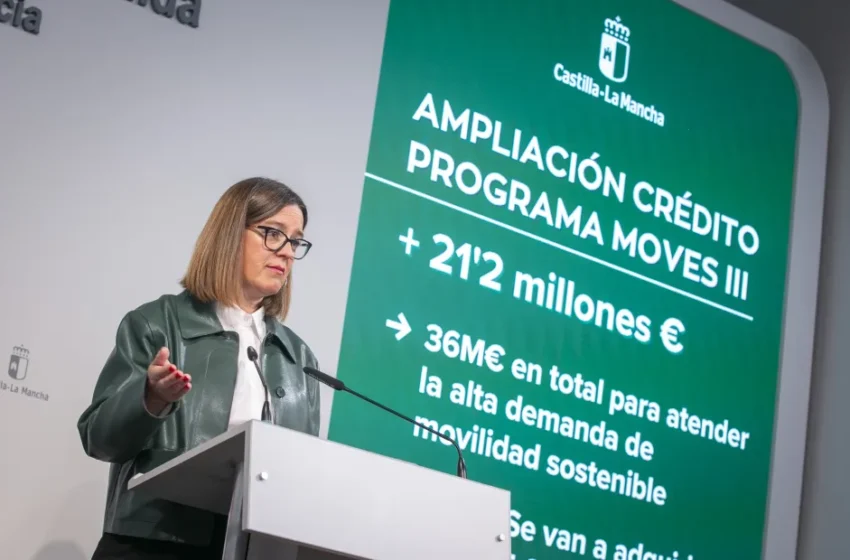  Castilla-La Mancha tramita ya el 56% de las ayudas del programa MOVES III 2025 y prevé resolverlas antes del verano