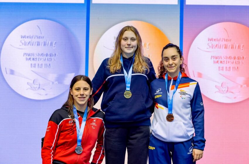  Beatriz Lérida brilla en las World Series de Natación Paralímpica en Berlín