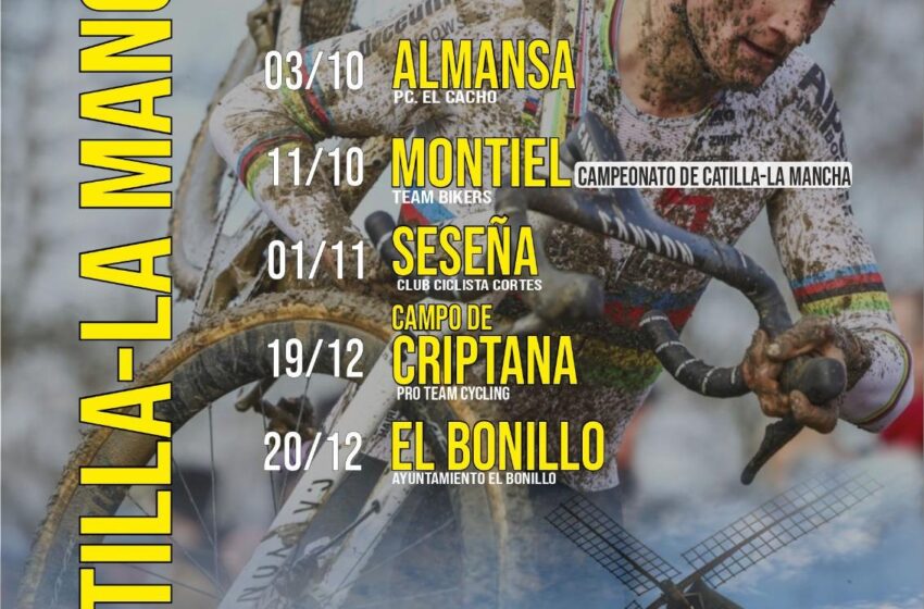  El ciclocross de Castilla-La Mancha consolida su crecimiento con una copa regional de cinco pruebas 