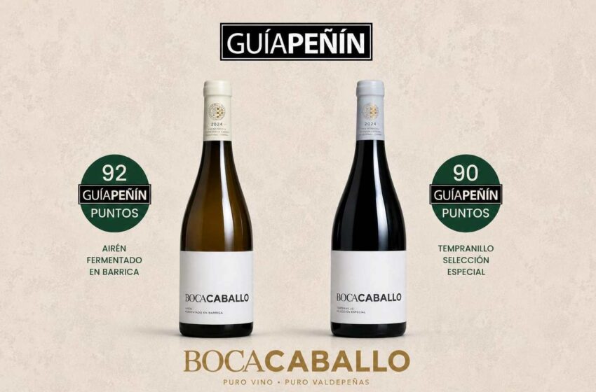 BocaCaballo Airén hace historia en la Guía Peñín 2027 como el mejor vino de su variedad en España