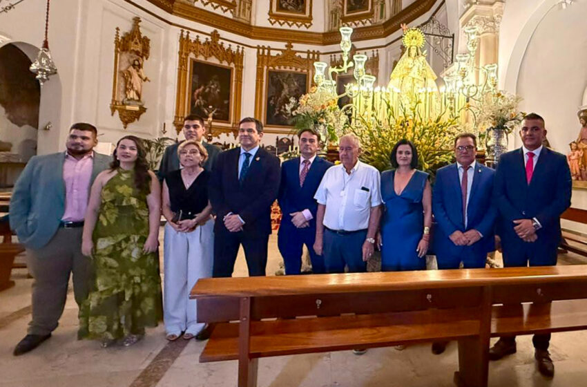  Valverde destaca el compromiso de la Diputación con las tradiciones durante las fiestas de Moral de Calatrava.