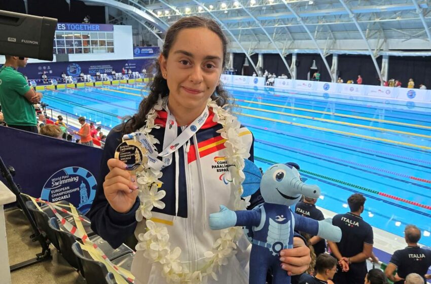  Beatriz Lérida campeona de Europa en los 100 espalda S9