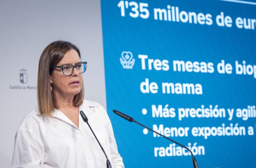  Castilla-La Mancha invierte cerca de 1,35 millones de euros en nueva tecnología para mejorar el diagnóstico del cáncer de mama