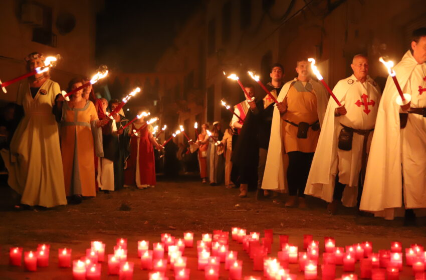  La ‘procesión de las antorchas’ y el concierto de Lèpoka abren las XIII Jornadas ‘Manzanares Medieval’