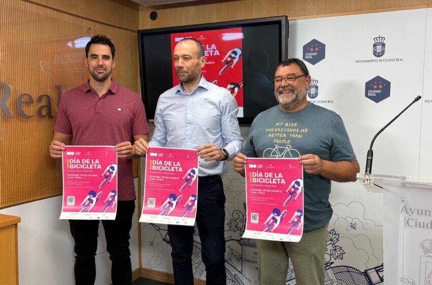 El Día de la Bicicleta recorrerá Ciudad Real el 25 de octubre con salida desde la Puerta de Toledo